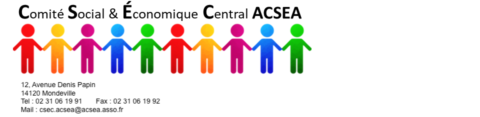 Comité Social & Economique Central ACSEA